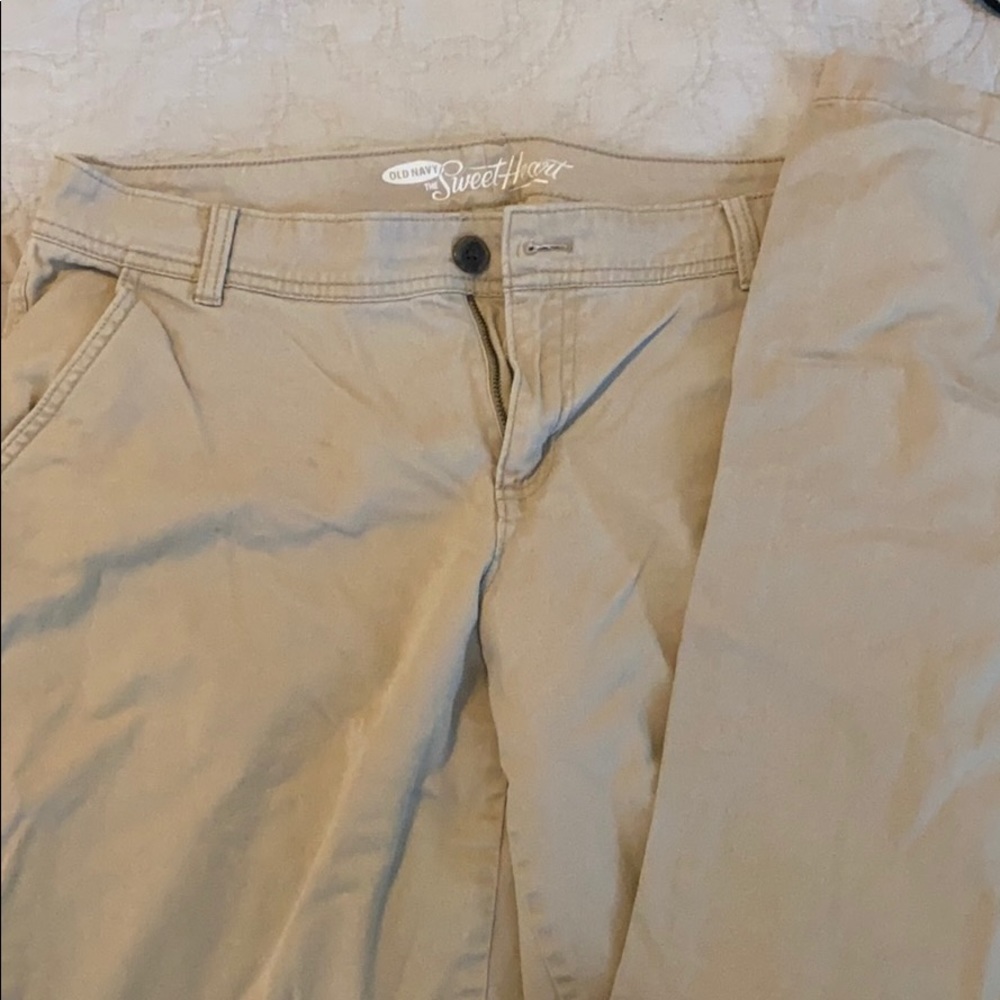 Khaki pants from old navy